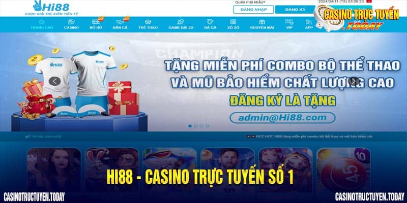 HI88 - đơn vị cung cấp casino online uy tín hàng đầu hiện nay